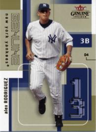 A-Rod Basic Card - Front
