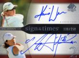 Karrie Webb/Se Ri Pak Sign of the Times Dual Autographed Card