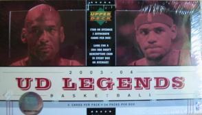 2003-04 Upper Deck Legends Basketball Box