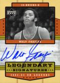 Walt Frazier Legendary Signatures Autographed Card