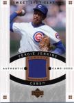Fergie Jenkins Sweet Spot Classic Materials Game-Used Card