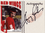 Henry Boucha Autographed Card