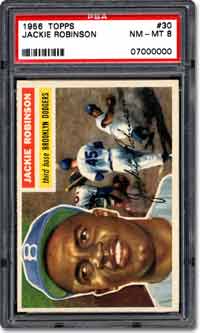 Jackie Robinson Card Front