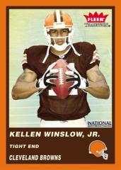 Kellen Winslow Jr. National Card - Front