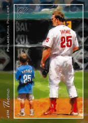 2005 Topps Gallery Baseball Jim Thome Card