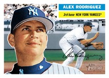 2005 Topps Heritage Alex Rodriguez Card
