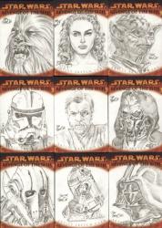 Topps Revenge of the Sith Sketch Card