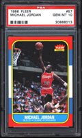 1986 Fleer Michael Jordan PSA 10 Card