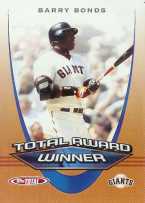 2005 Topps Total Baseball - Barry Bonds Total Award Winner Card