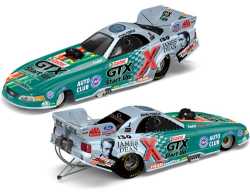 John Force Castrol GTX Start Up/James Dean 50th Anniversary Ford Mustang funny car