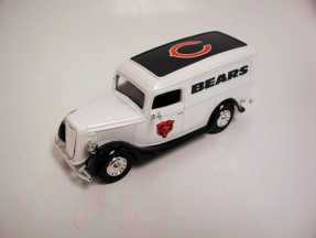 Chicago Bears Die-Cast 1936 Ford Panel Van � Approximately 6.5