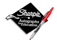 Sharpie Autographs for Education Program Logo