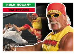 Topps WWE Heritage Hulk Hogan Card